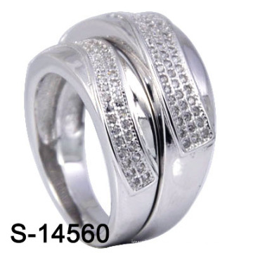 Mode Hochzeit Ring mit Micro pave CZ (S-14560. JPG)